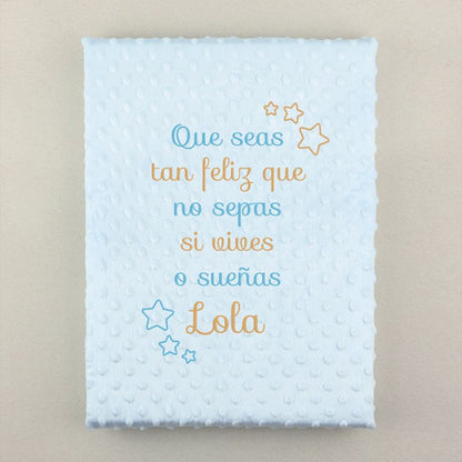 Manta con tu propia frase