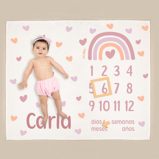 Manta Cumplemes Arcoiris