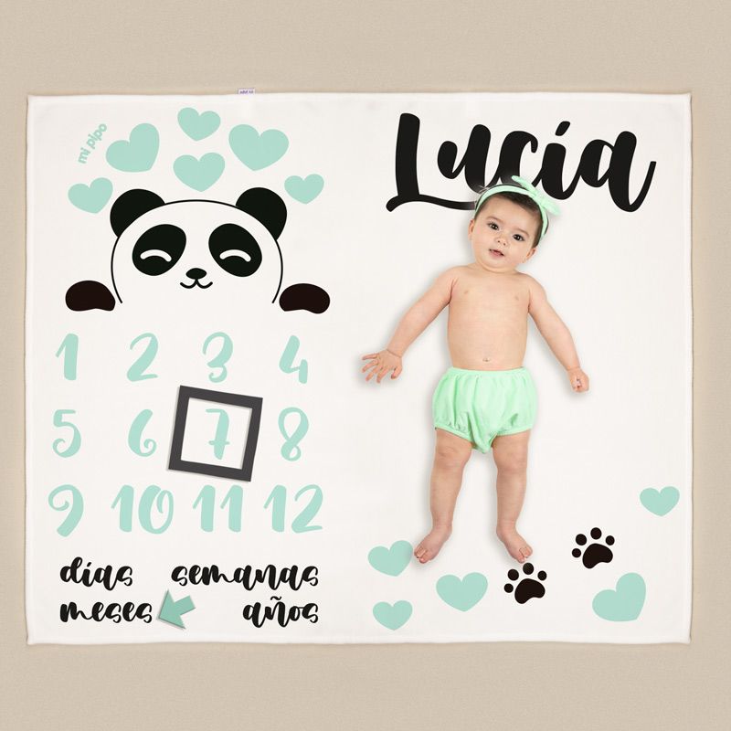 Manta Cumplemes Panda