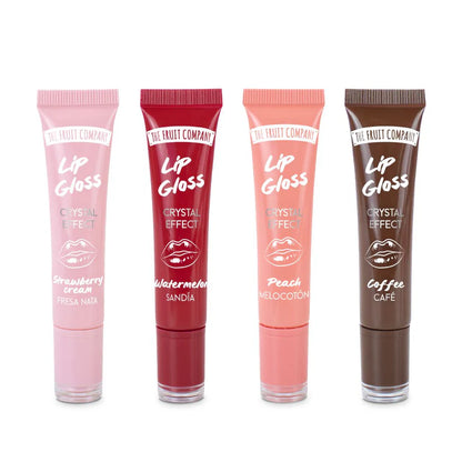 Lip Gloss Crystal Effect - Café