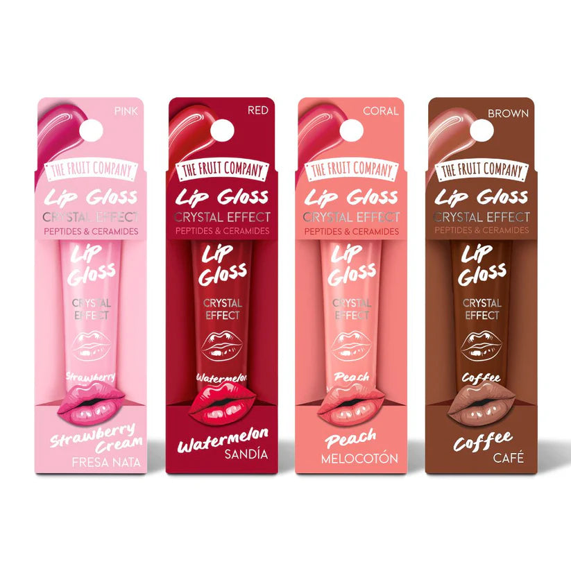 Lip Gloss Crystal Effect - Melocotón